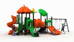 early play station Outdoor Playground forest community Playarea with Swingset